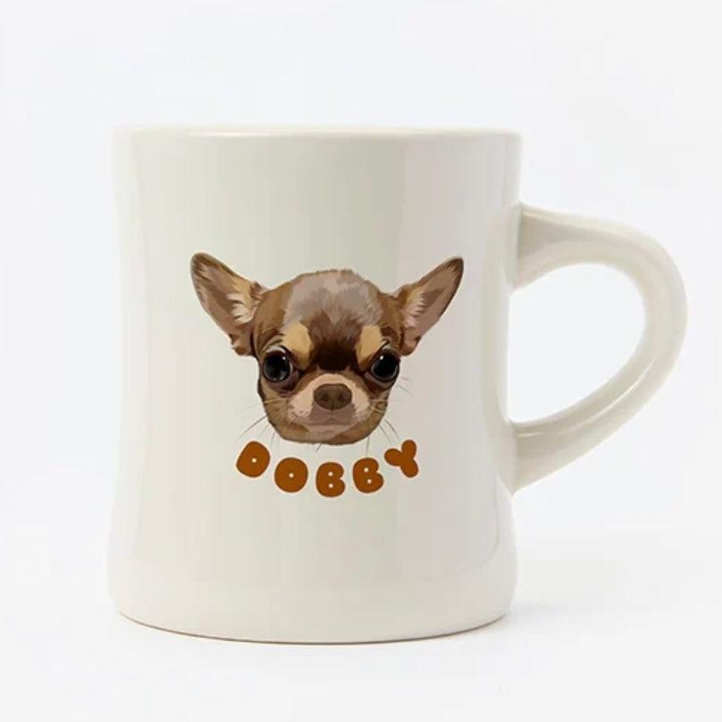 Custom Pet Portrait Drinkware - PEKOO