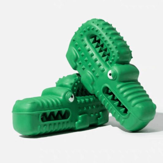 Durable Crocodile Dog Chew Toy - PEKOO