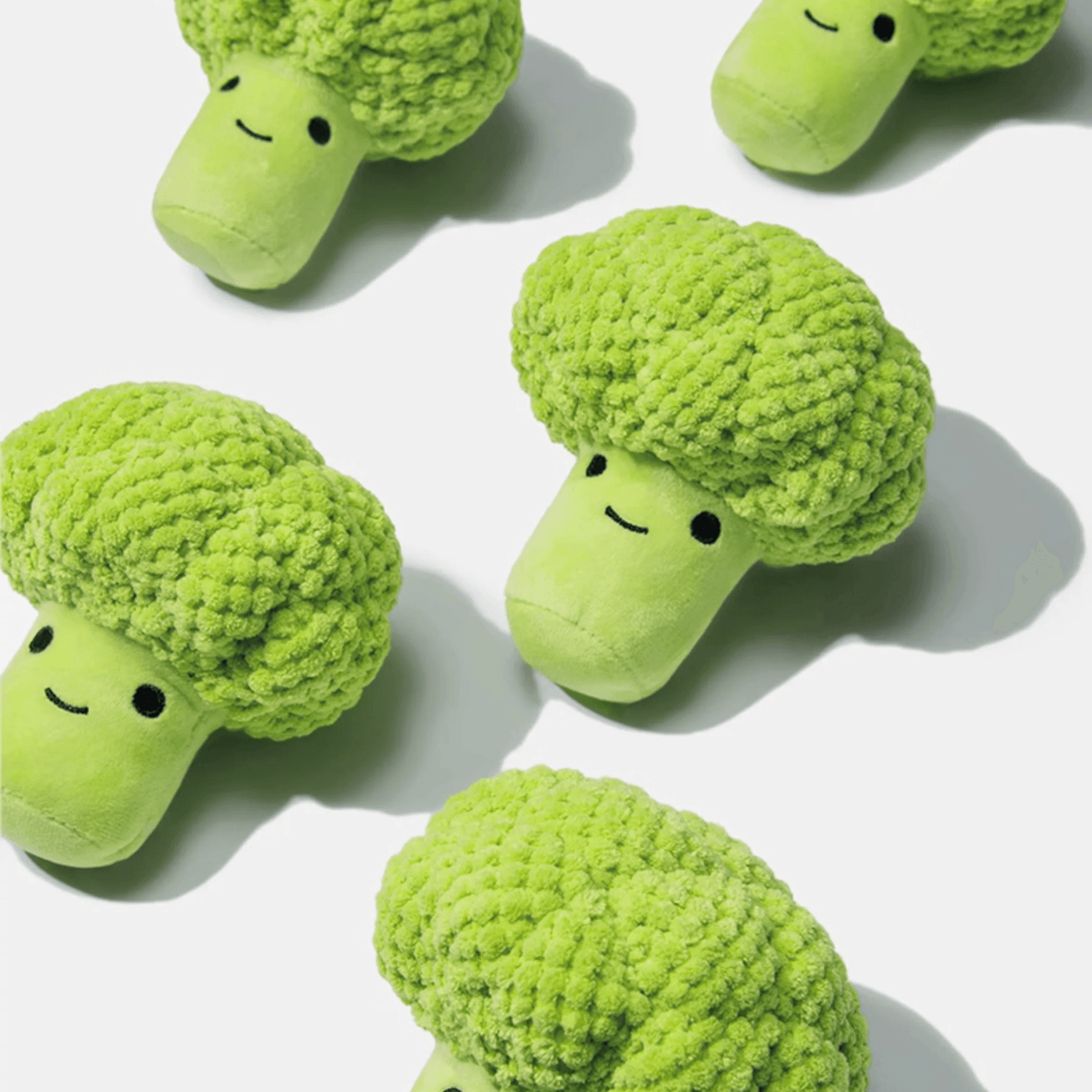 Plush Broccoli Squeak Toy - PEKOO