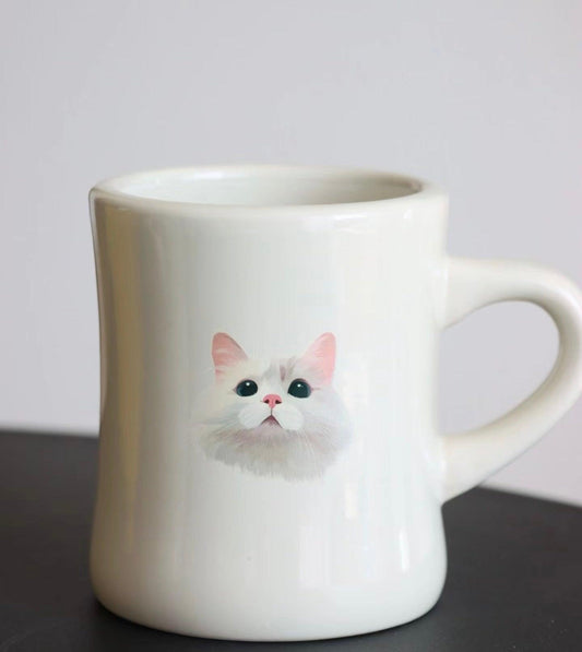 Custom Pet Portrait Mug - Classic - PEKOO