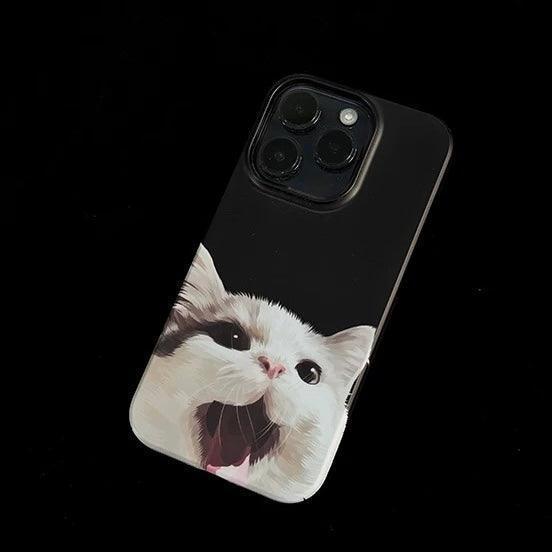 Custom Pet Portrait Phone Case - NAME - PEKOO