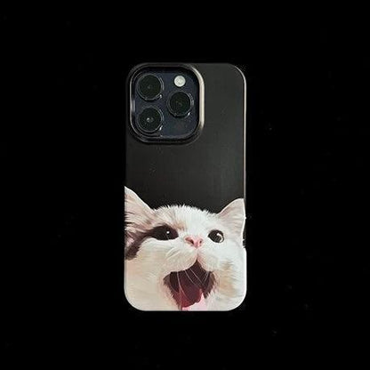 Custom Pet Portrait Phone Case - NAME - PEKOO