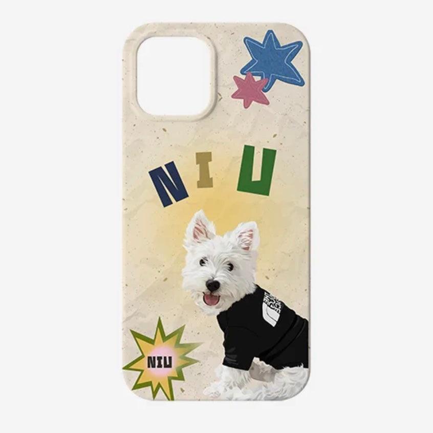 Custom Pet Portrait Phone Case – Stars - PEKOO