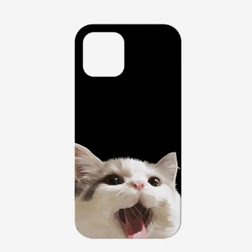 Custom Pet Portrait Phone Case - Peekaboo - PEKOO