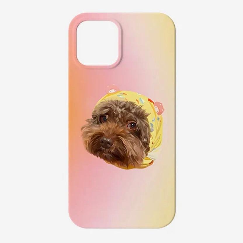 Custom Pet Portrait Film Texture Phone Case - Classic - PEKOO