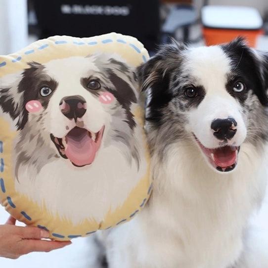 Custom Pet Portrait Cushion - MCD Edition - PEKOO