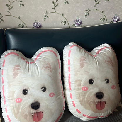 Custom Pet Portrait Cushion - MCD Edition - PEKOO