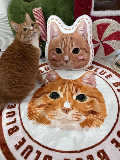 Custom Pet Portrait Cushion - MCD Edition - PEKOO