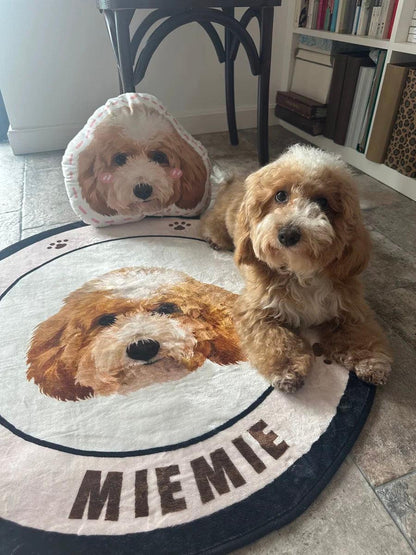 Custom Pet Portrait Cushion - MCD Edition - PEKOO