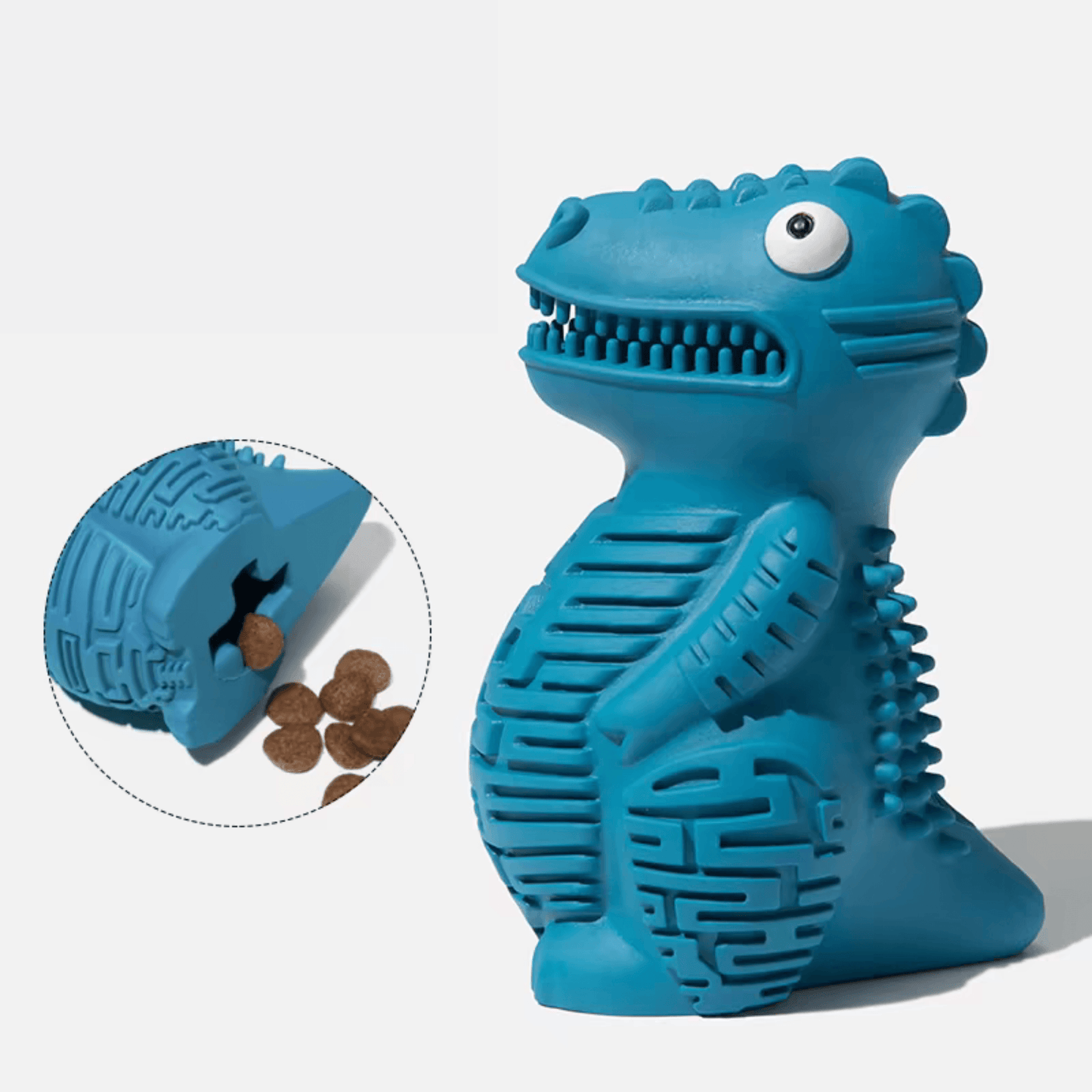 Interactive Dinosaur Treat Dispensing Toy - PEKOO