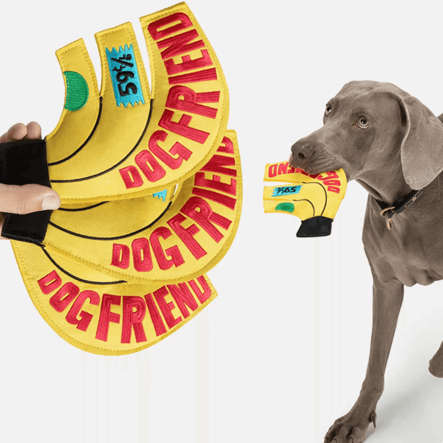 Interactive Banana Chew Frisbee - PEKOO