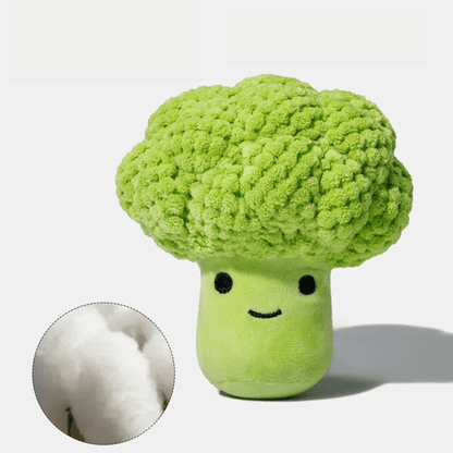 Plush Broccoli Squeak Toy - PEKOO