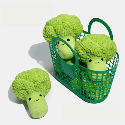 Plush Broccoli Squeak Toy - PEKOO