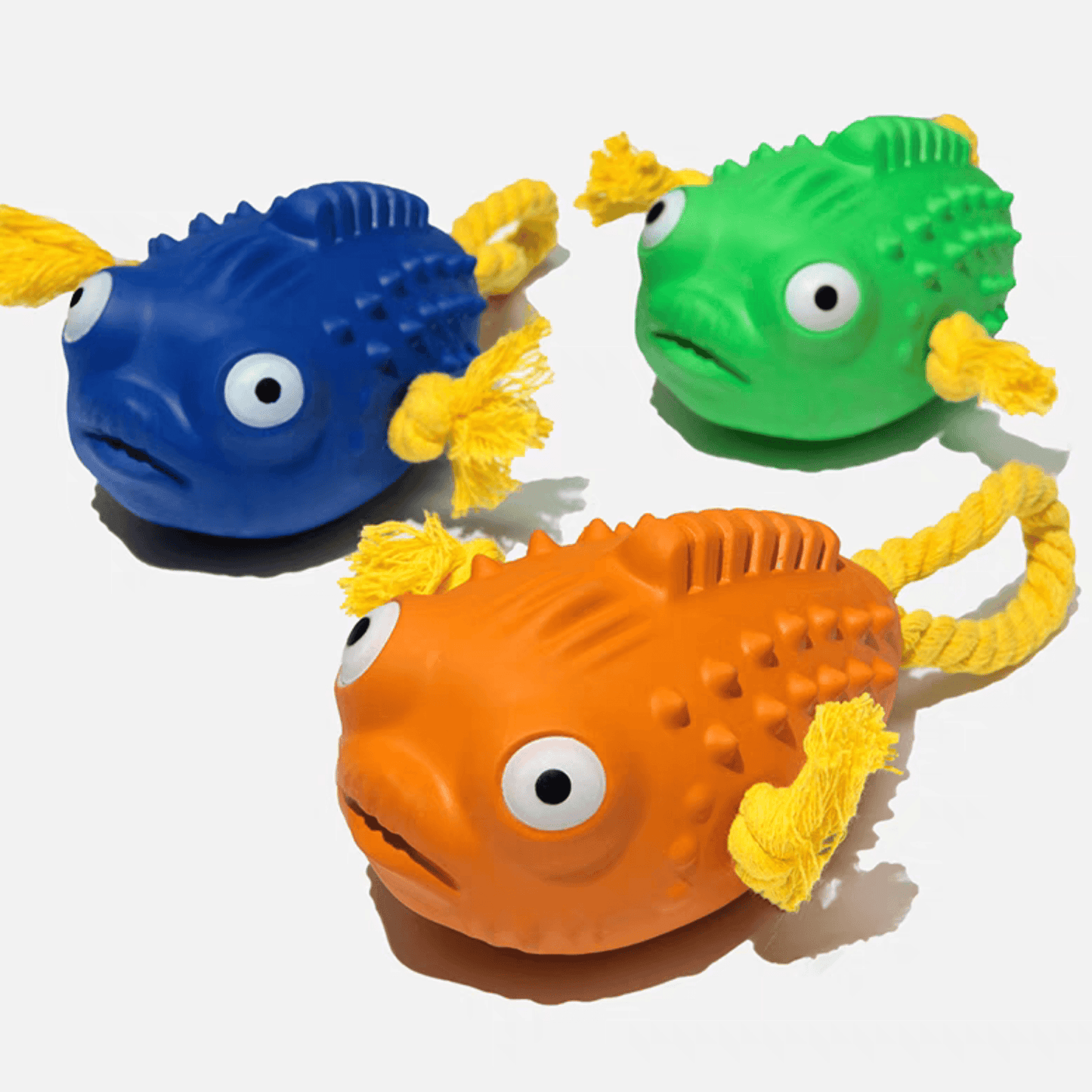 Interactive Fish Chew Toy for Dogs - PEKOO