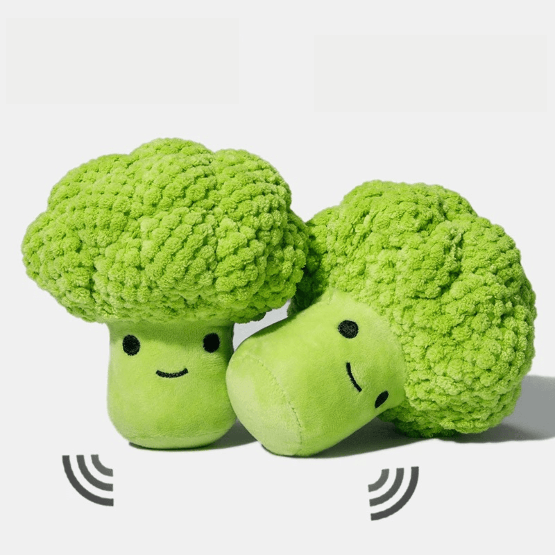 Plush Broccoli Squeak Toy - PEKOO