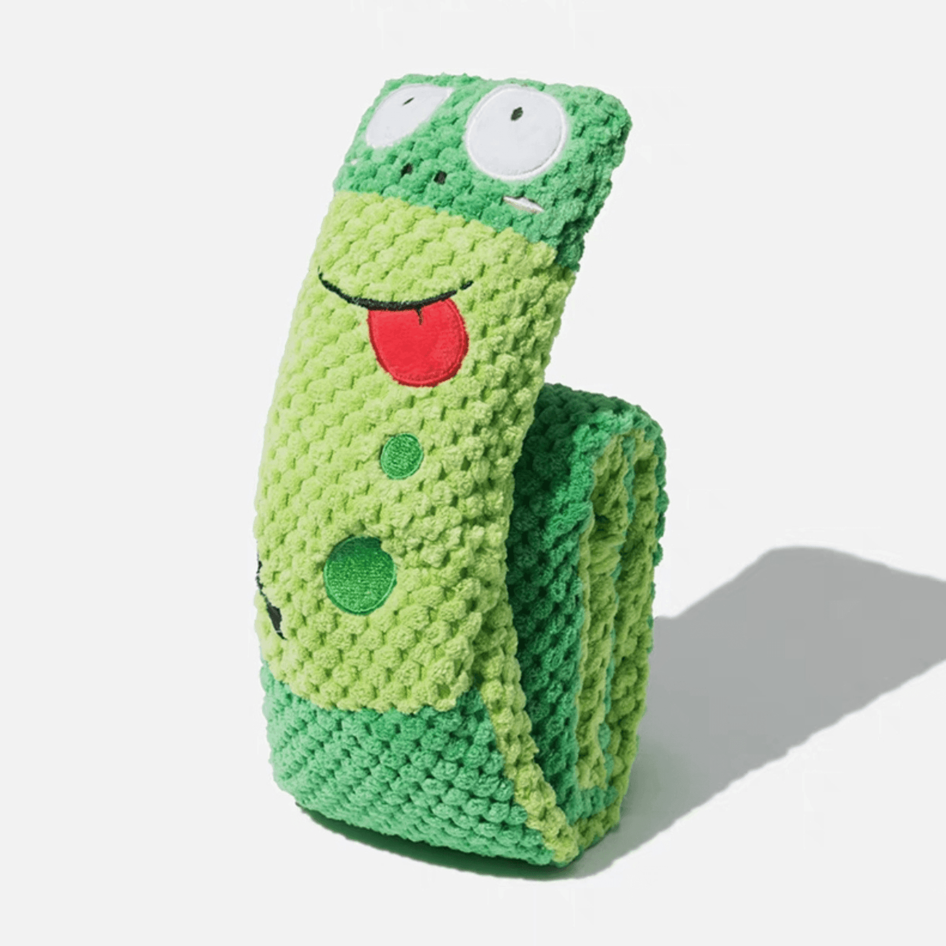 Interactive Plush Frog Dog Toy - PEKOO