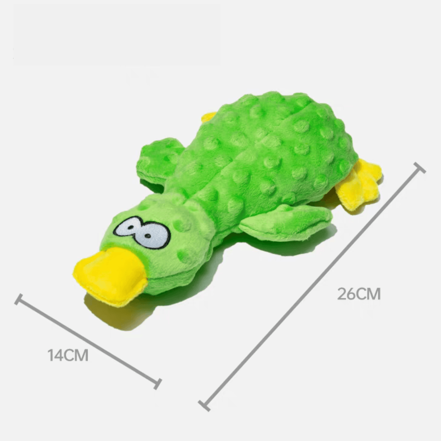 Interactive Squeaky Duck Dog Toy - PEKOO