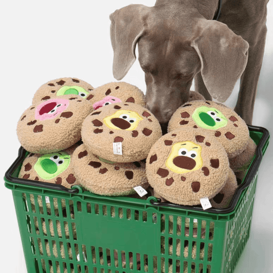 Soft Plush Cookie Dog Toy