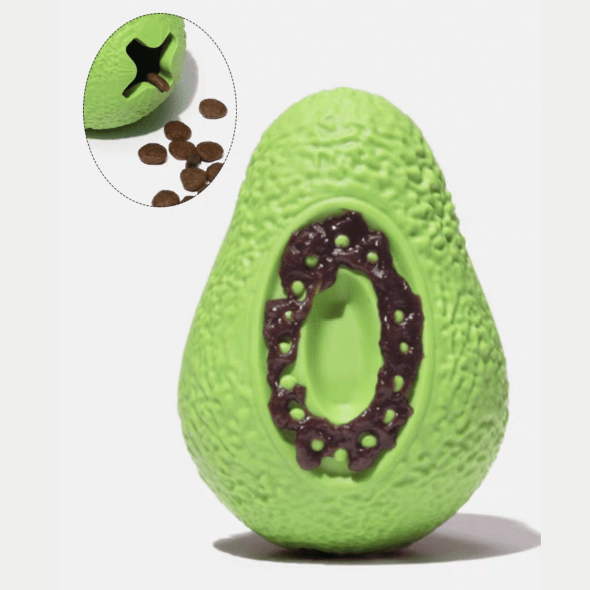 Avocado-Shaped Treat Dispensing Toy - PEKOO