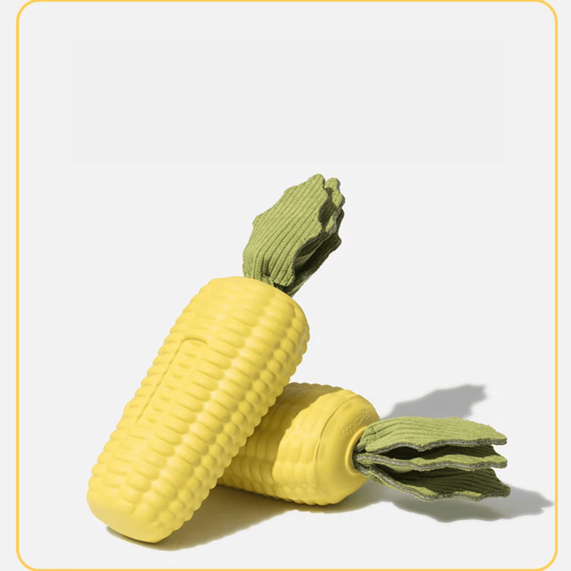 Corn-Shaped Dog Chew Toy - PEKOO