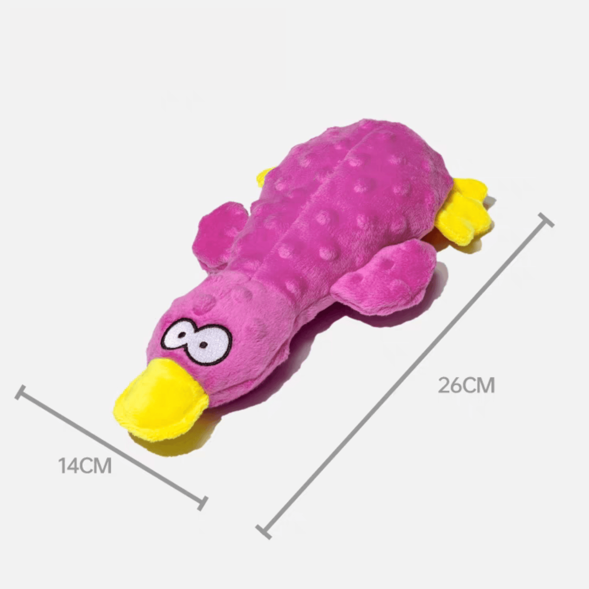 Interactive Squeaky Duck Dog Toy - PEKOO