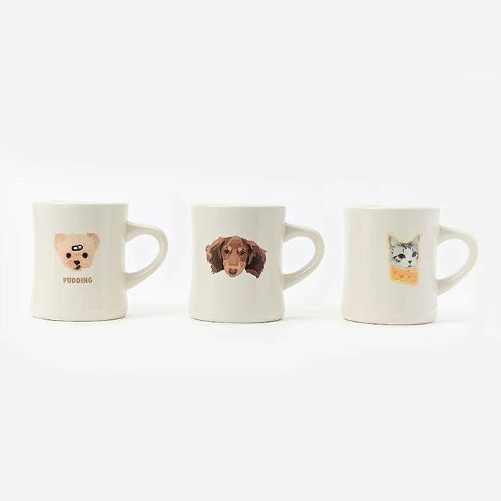 Custom Pet Portrait Mug - NFT - PEKOO