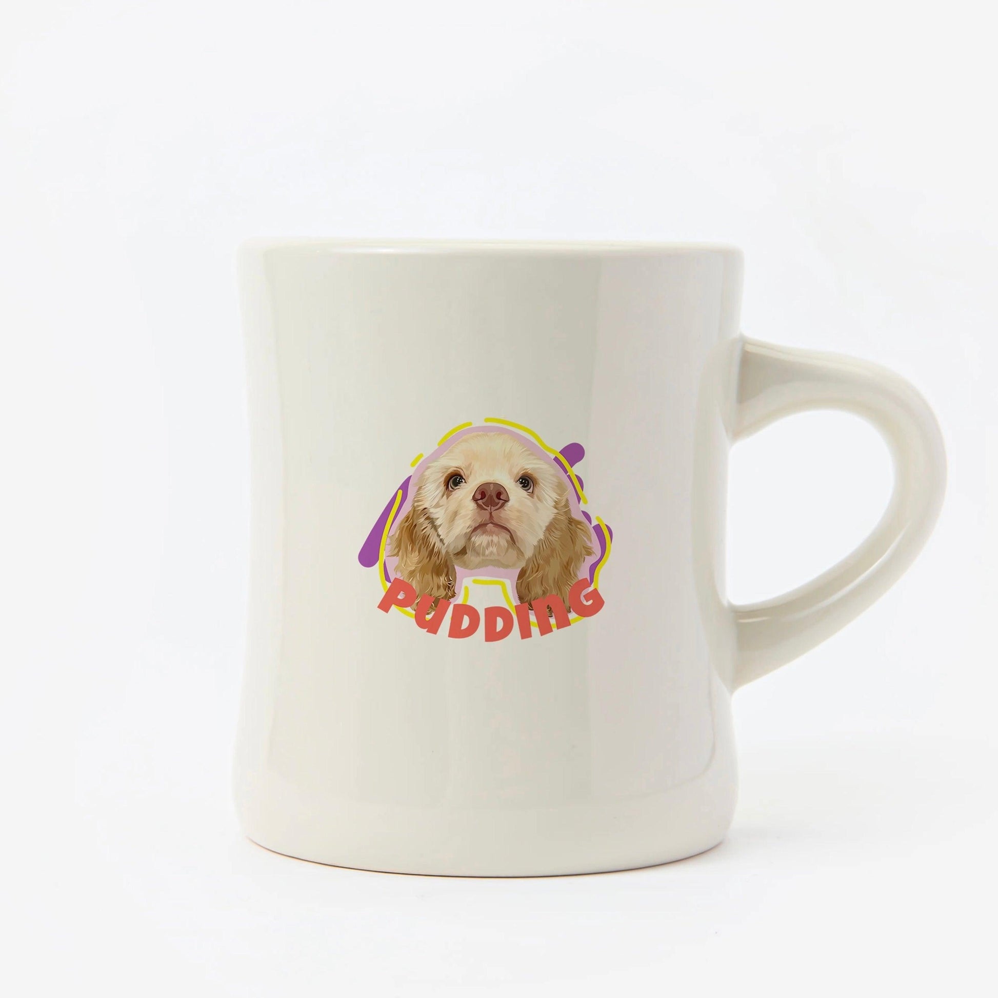 Graffiti Custom Pet Portrait Mug - PEKOO