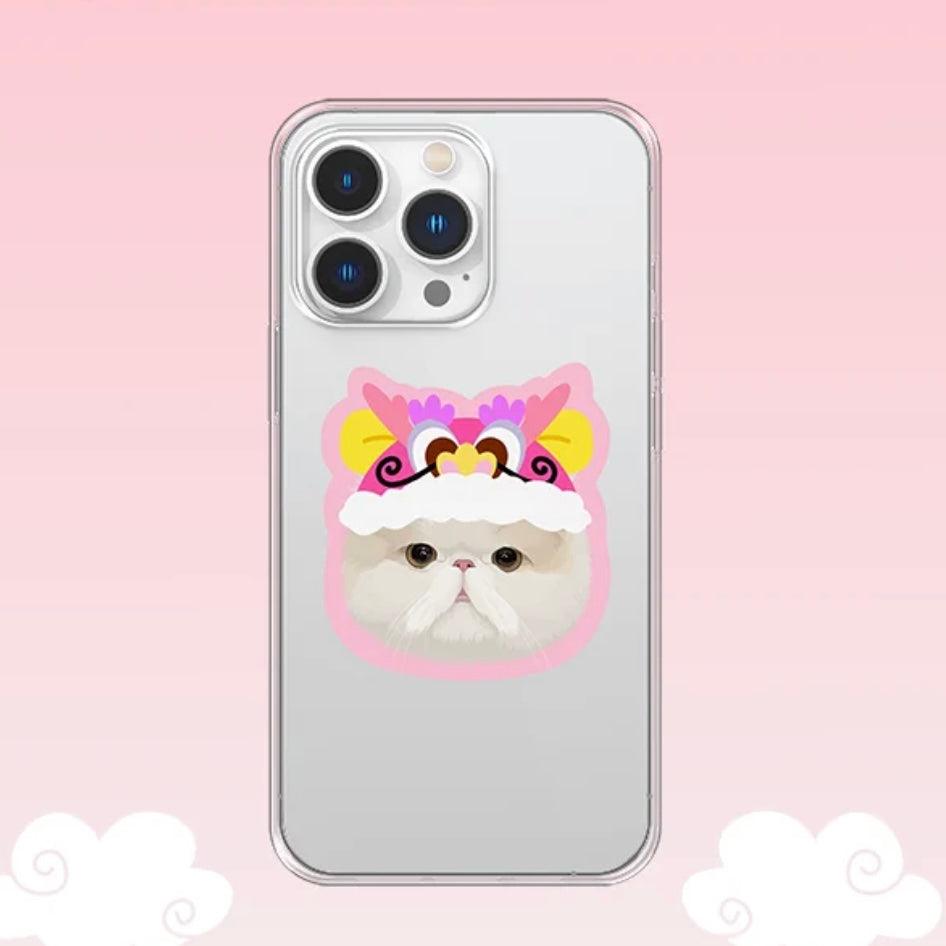 Custom Pet Portrait TPU Phone Case - PEKOO