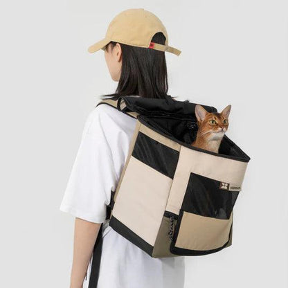 Basket Foldable Pet Carrier - PEKOO