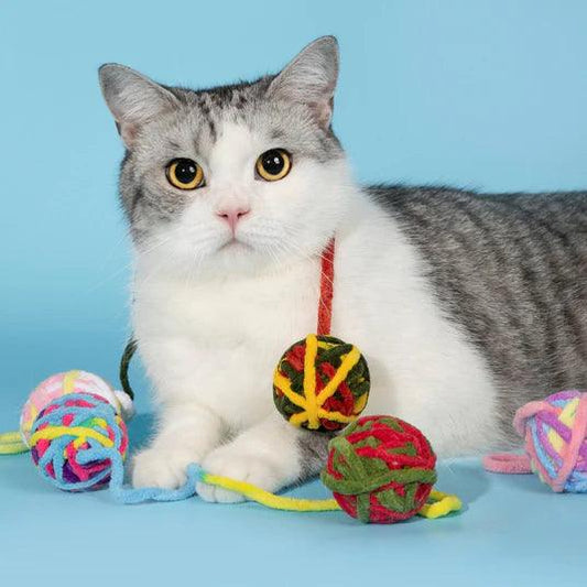 Hairball Bell Toys - PEKOO