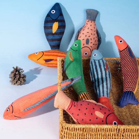 Interactive Catnip Fish Toy