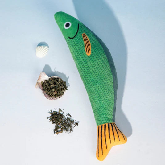 Interactive Catnip Fish Toy