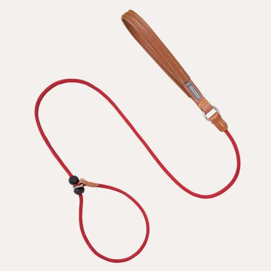 Leather Handle Control Leash - PEKOO