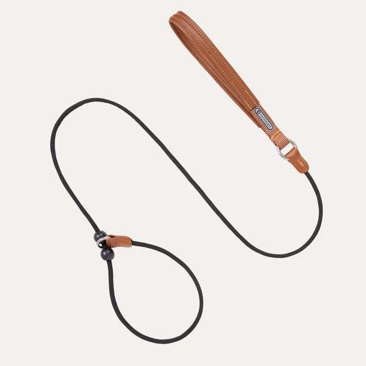 Leather Handle Control Leash - PEKOO